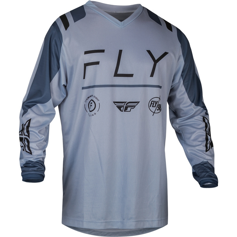 Camisola MX Fly Racing F-16 (Cinza) 1