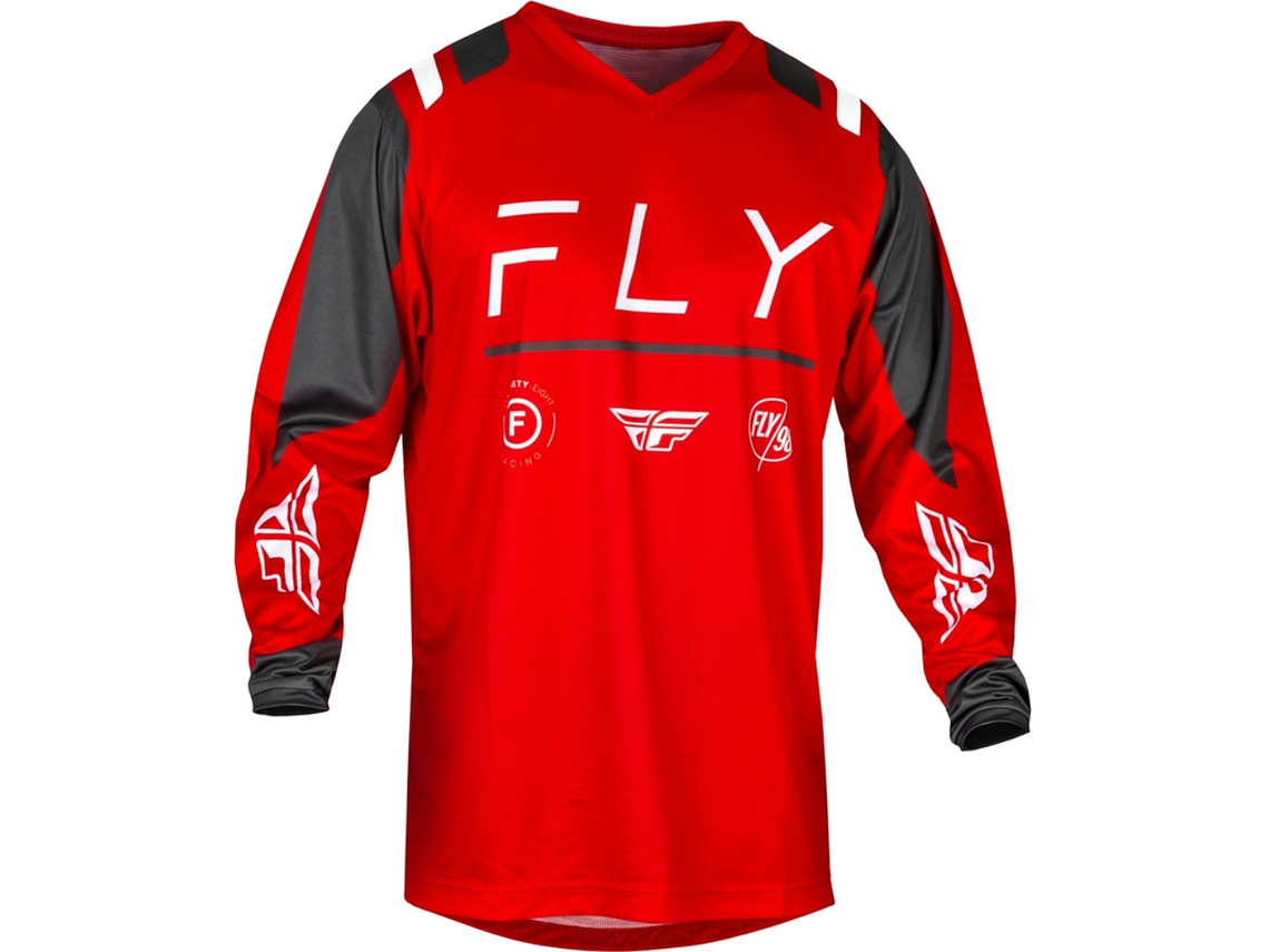 Camisola MX Fly Racing F-16 (Vermelho) 1