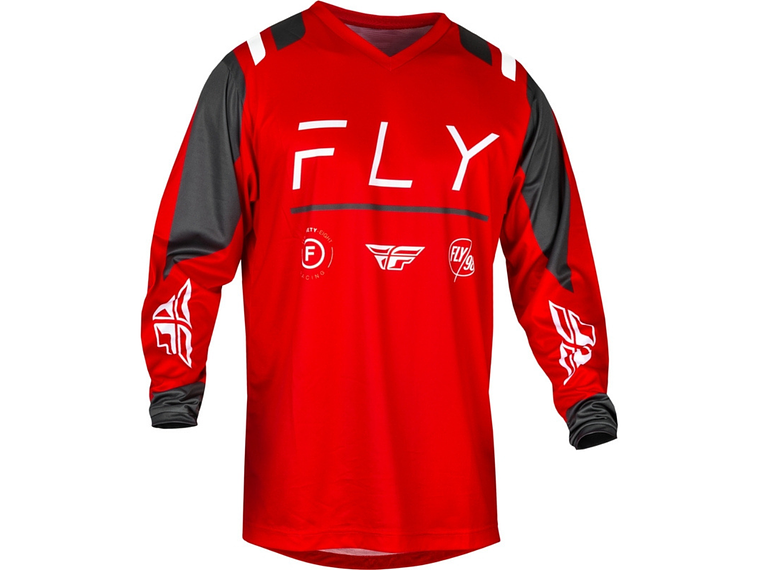 Camisola MX Fly Racing F-16 (Vermelho) 1