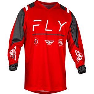 Camisola MX Fly Racing F-16 (Vermelho)