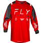 Camisola MX Fly Racing F-16 (Vermelho) - Thumbnail 1