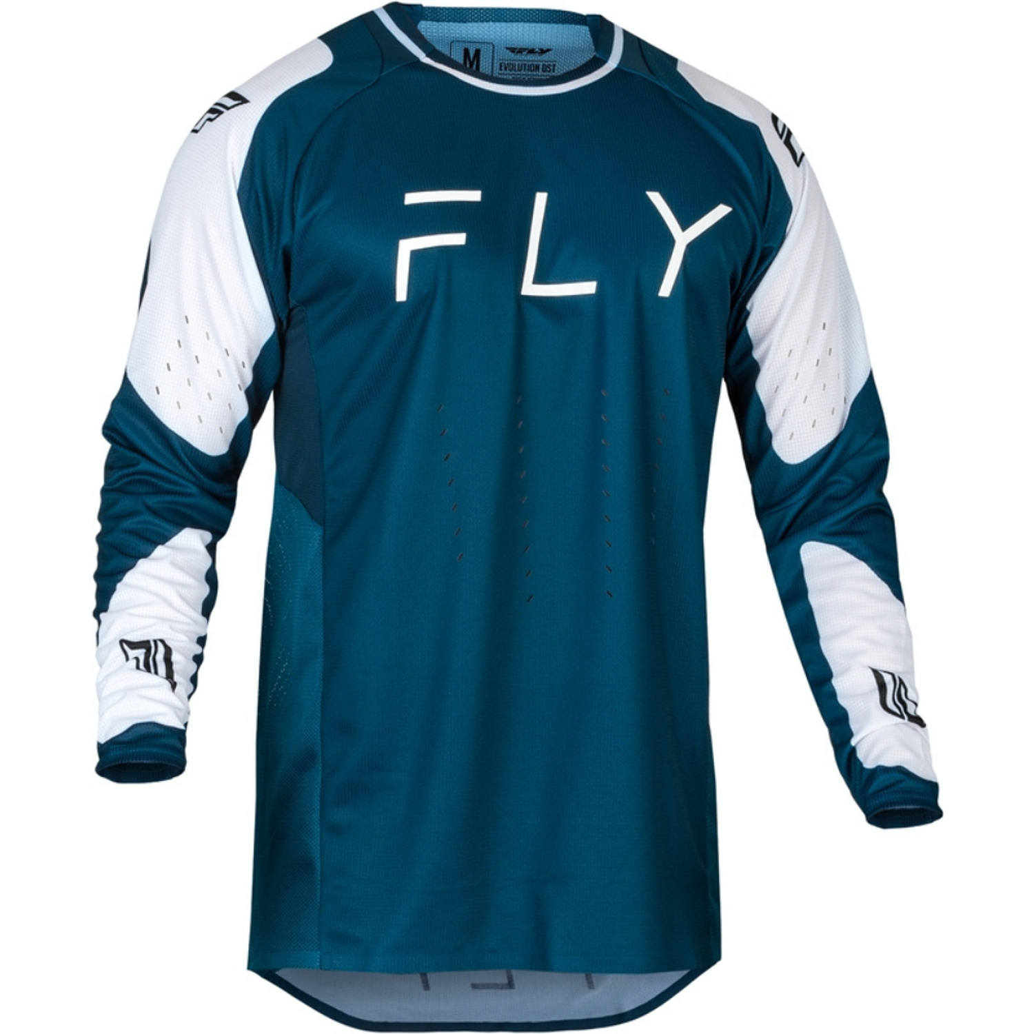 Camisola MX Fly Racing Evolution Dst (Azul/Branco) 1