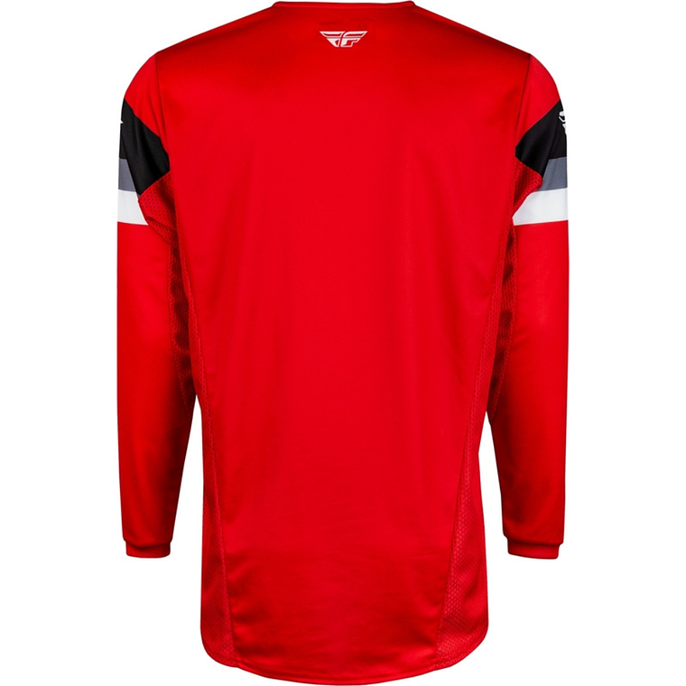 Camisola MX Fly Racing Kinetic Prix (Vermelho)  2