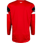 Camisola MX Fly Racing Kinetic Prix (Vermelho)  - Thumbnail 2