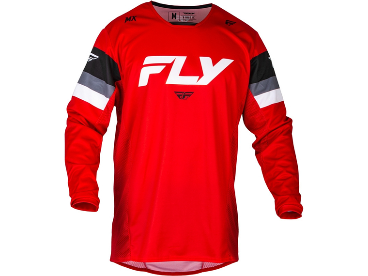 Camisola MX Fly Racing Kinetic Prix (Vermelho)  1