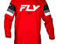 Camisola MX Fly Racing Kinetic Prix (Vermelho)  - Miniatura 1