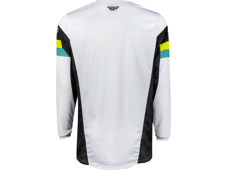 Camisola MX Fly Racing Kinetic Prix (Branco) 2
