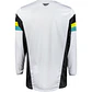 Camisola MX Fly Racing Kinetic Prix (Branco) - Thumbnail 2