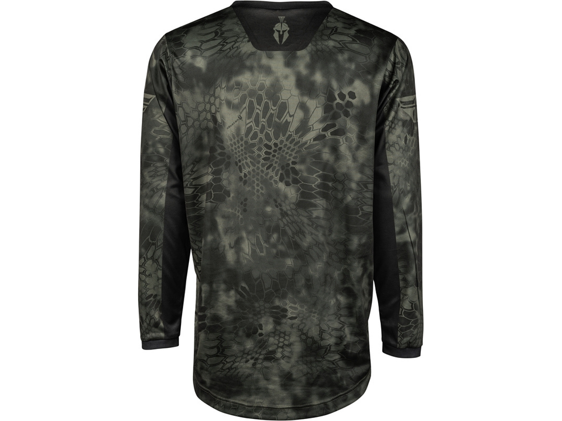 Camisola Fly Racing F-16 Kryptec S.E. (Cinza/Preto) 2