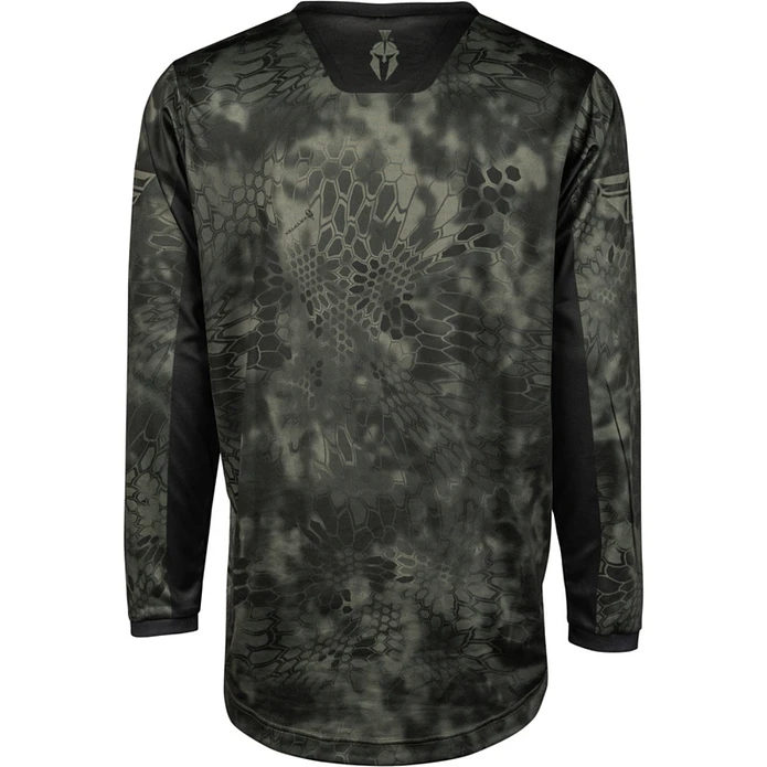 Camisola Fly Racing F-16 Kryptec S.E. (Cinza/Preto) 2