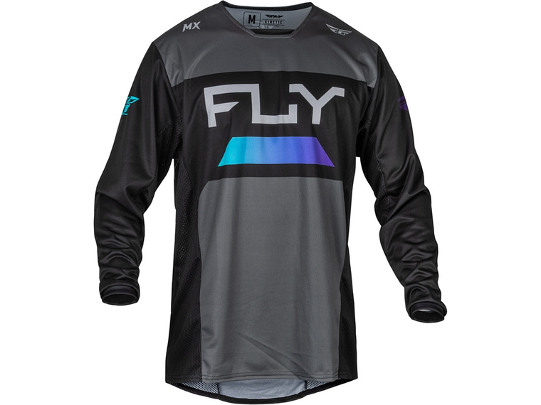 Camisola Fly Racing Kinetic Reload Jersey (Preto) 1