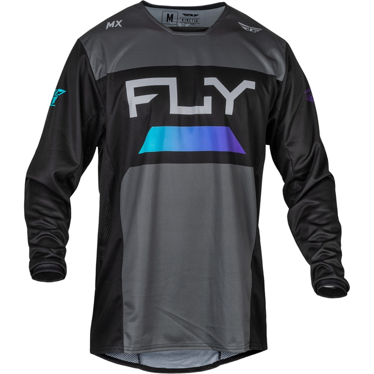 Camisola Fly Racing Kinetic Reload Jersey (Preto) 1
