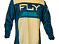 Camisola Fly Racing Kinetic Reload Jersey (Azul/Amarelo) - Thumbnail 1
