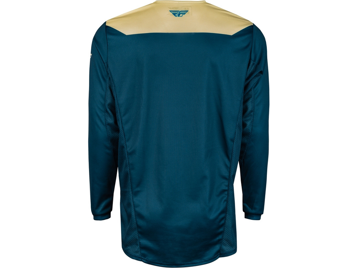 Camisola Fly Racing Kinetic Reload Jersey (Azul/Amarelo) 2