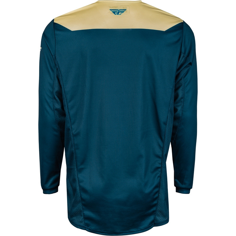 Camisola Fly Racing Kinetic Reload Jersey (Azul/Amarelo) 2