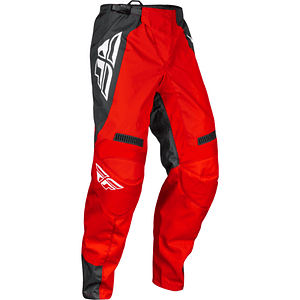 Calças Fly Racing F-16 - Vermelho/Charcoal/Branco 