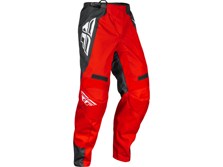 Calças Fly Racing F-16 - Vermelho/Charcoal/Branco  1