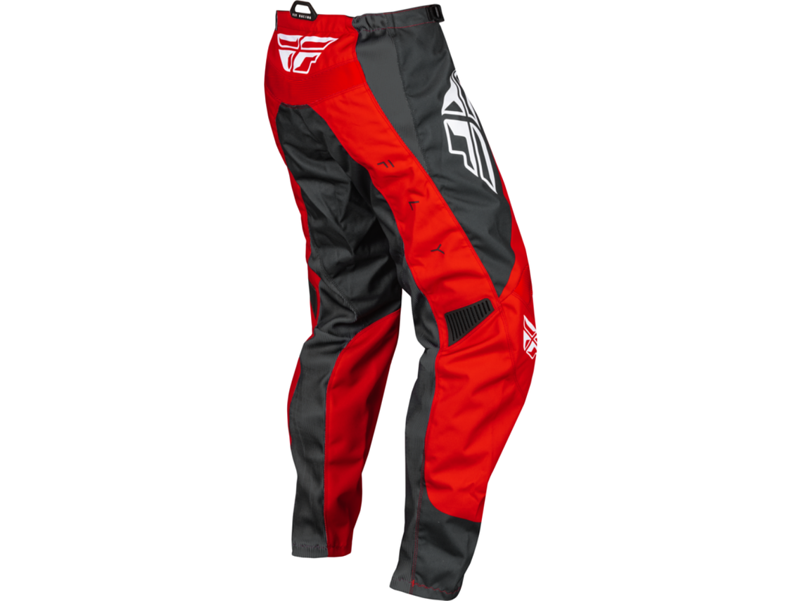 Calças Fly Racing F-16 - Vermelho/Charcoal/Branco  2