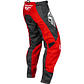 Calças Fly Racing F-16 - Vermelho/Charcoal/Branco  - thumbnail 2