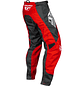 Calças Fly Racing F-16 - Vermelho/Charcoal/Branco  - Thumbnail 2