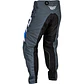 Calças Fly Racing Kinetic Prix - Bright Blue/Charcoal/Branco - vignette 2