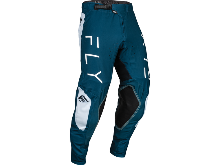 Calças Fly Racing Evolution DST - Navy/Branco  1
