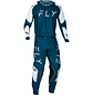 Calças Fly Racing Evolution DST - Navy/Branco  - Thumbnail 2