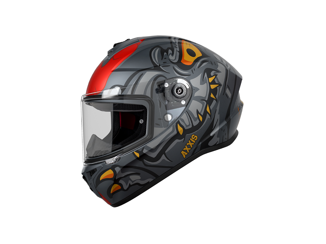 Capacete AXXIS DRAKEN S DINOTOON  1