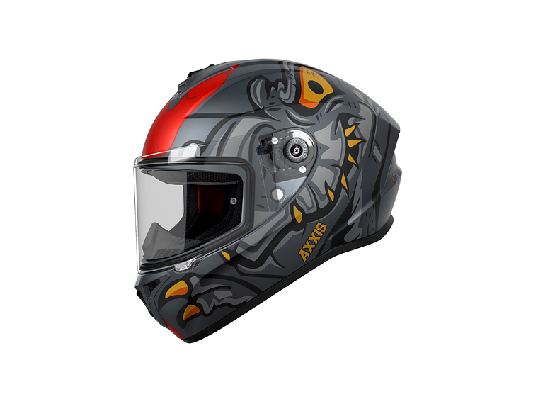 Capacete AXXIS DRAKEN S DINOTOON  1
