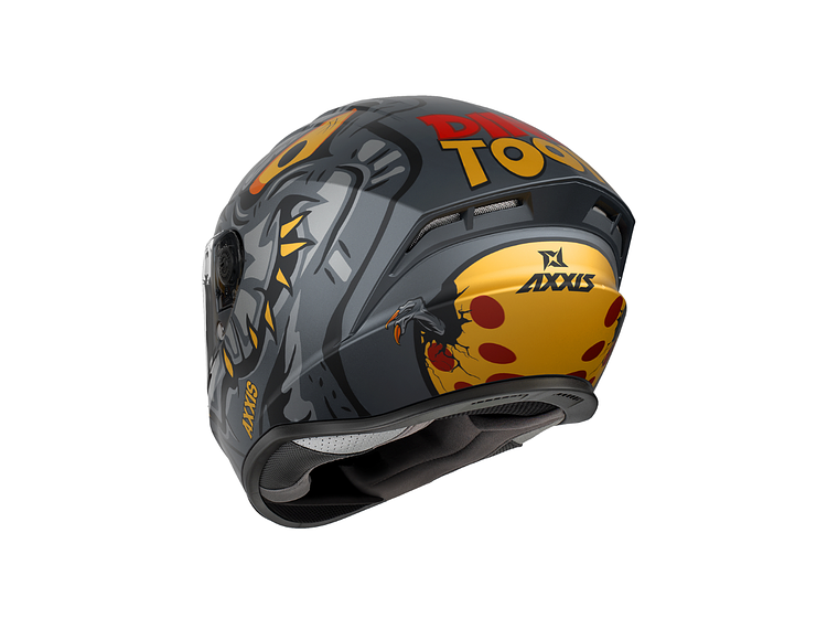 Capacete AXXIS DRAKEN S DINOTOON  2
