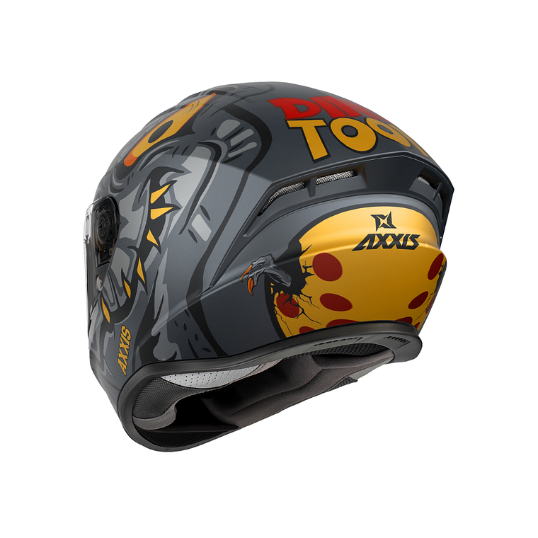 Capacete AXXIS DRAKEN S DINOTOON  2