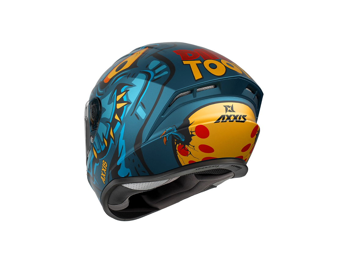 Capacete AXXIS DRAKEN S DINOTOON  4