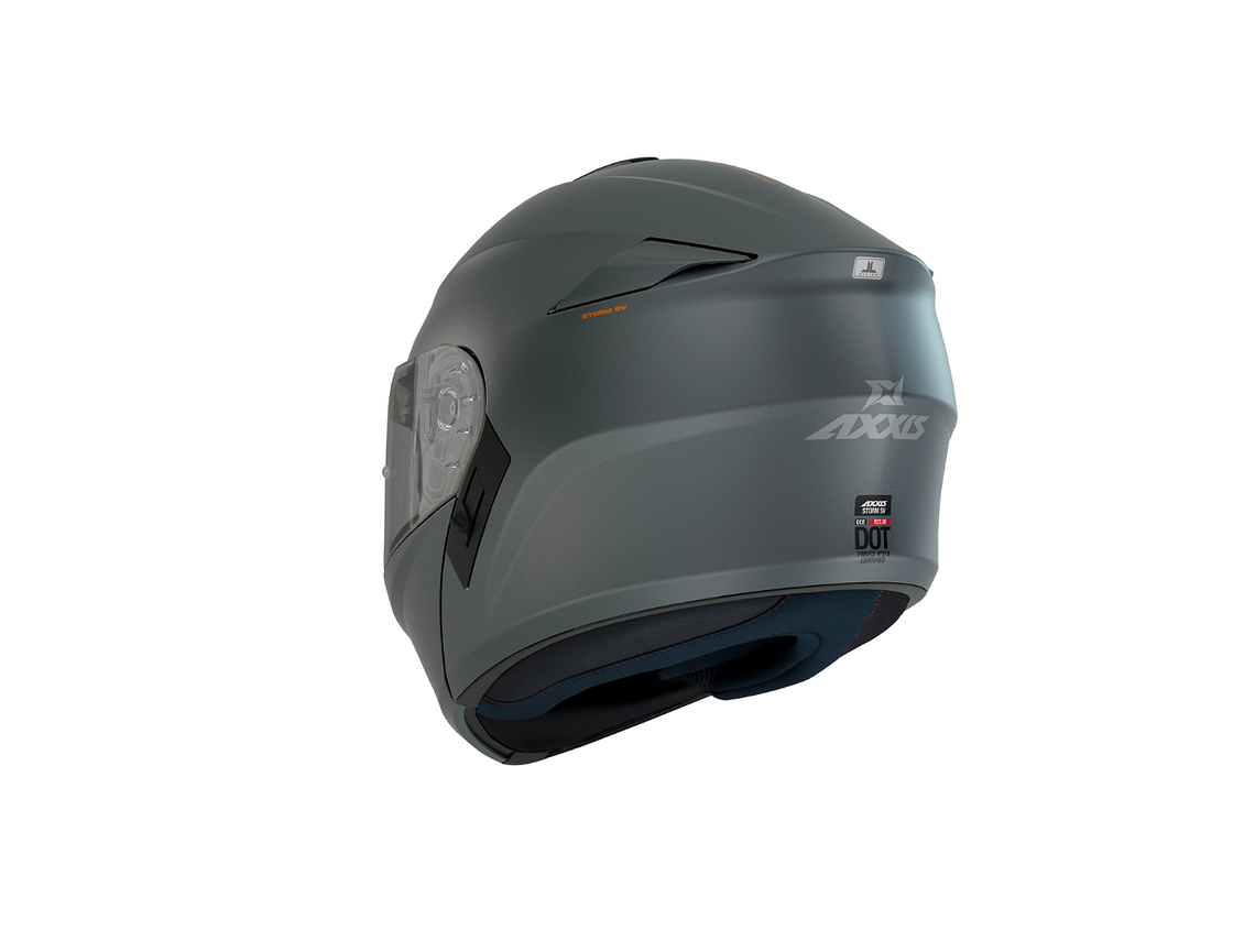 Capacete AXXIS STORM SV SOLID  6