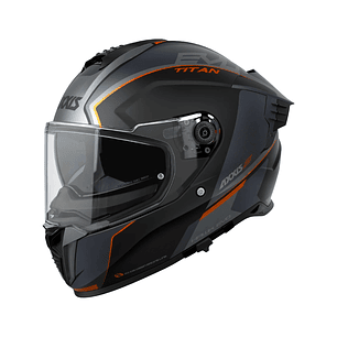 Capacete AXXIS HAWK SV EVO TITAN 