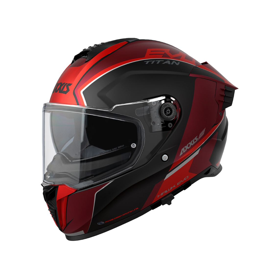 Capacete AXXIS HAWK SV EVO TITAN  2