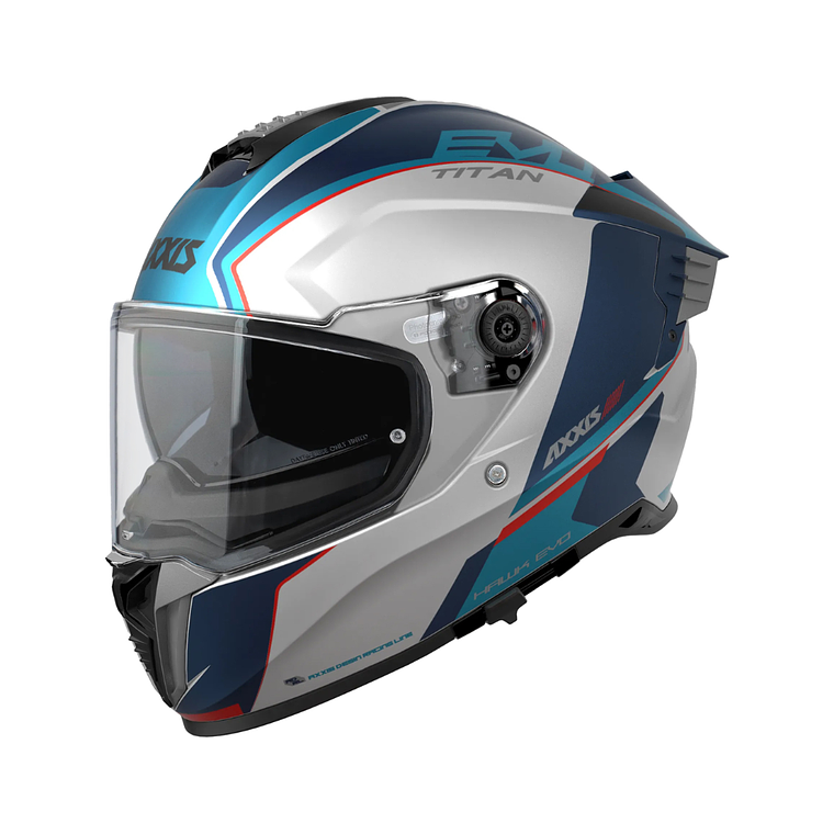 Capacete AXXIS HAWK SV EVO TITAN  3