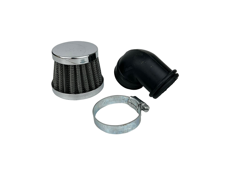 Filtro Ar Cónico 28/35 mm Curvo 90º  3