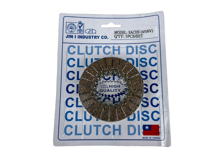 Discos Embraiagem SACHS 5 / 6 Velocidades  1
