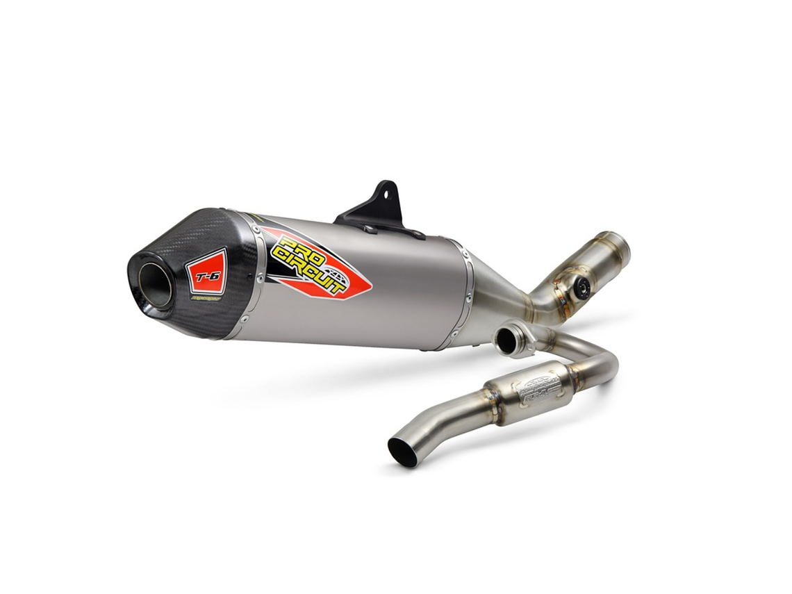 Linha de Escape Completa Pro Circuit T-6 Suzuki RM-Z 250 (19-23) 0141925H 1