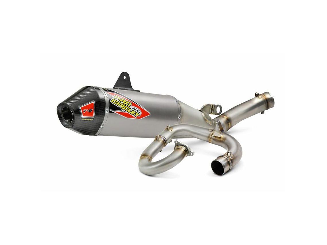 Linha de Escape Completa Pro Circuit T-6 Yamaha YZ 450F/ YZ 450FX (18-19)  1