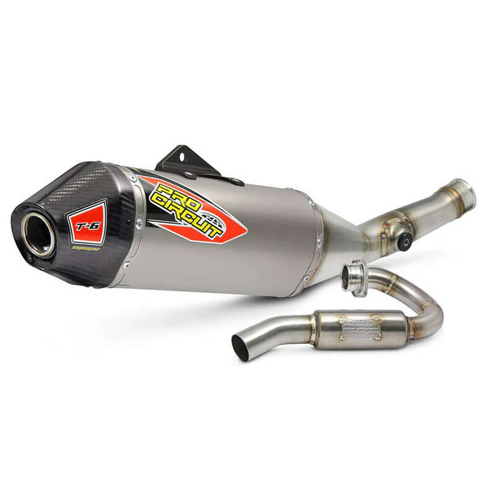 Linha de Escape Completa Pro Circuit T-6 Kawasaki KX450 (19-23)  1