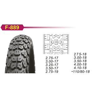 Pneu 3.50-18 F889 + Câmara Ar - CEWA 