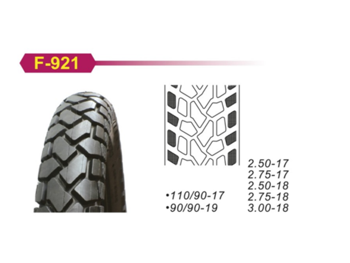 Pneu 110/90-19 F921 + Câmara Ar - CEWA  1