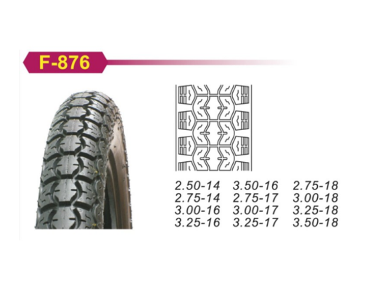 Pneu 3.50-16 F876 + Câmara Ar - CEWA  1