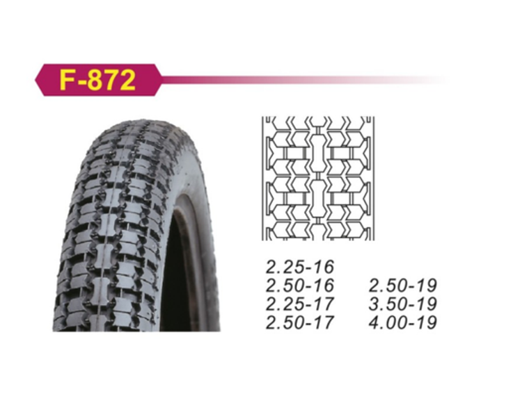 Pneu 3.50-19 F872 + Câmara Ar - CEWA  1
