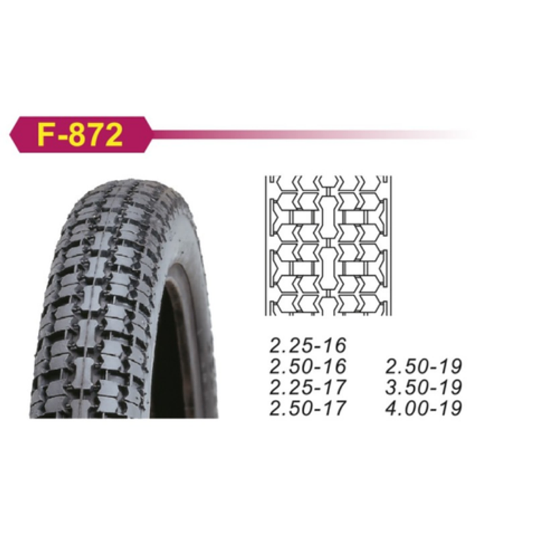 Pneu 3.50-19 F872 + Câmara Ar - CEWA  1