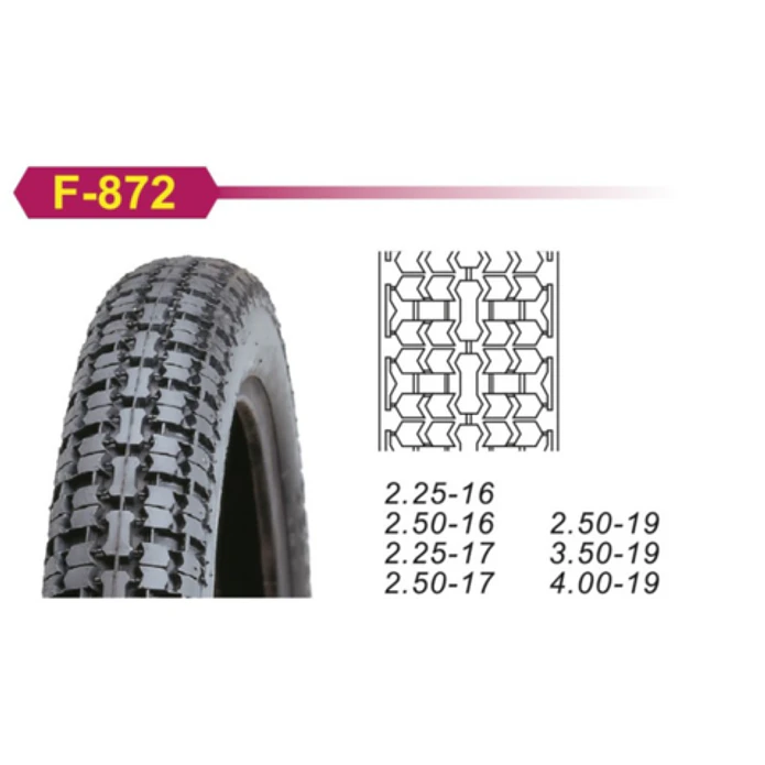 Pneu 2.50-19 F872 + Câmara Ar - CEWA  1