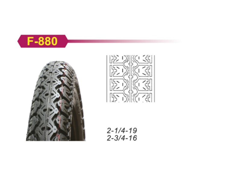 Pneu 2.25-19 F880 + Câmara Ar - CEWA  1
