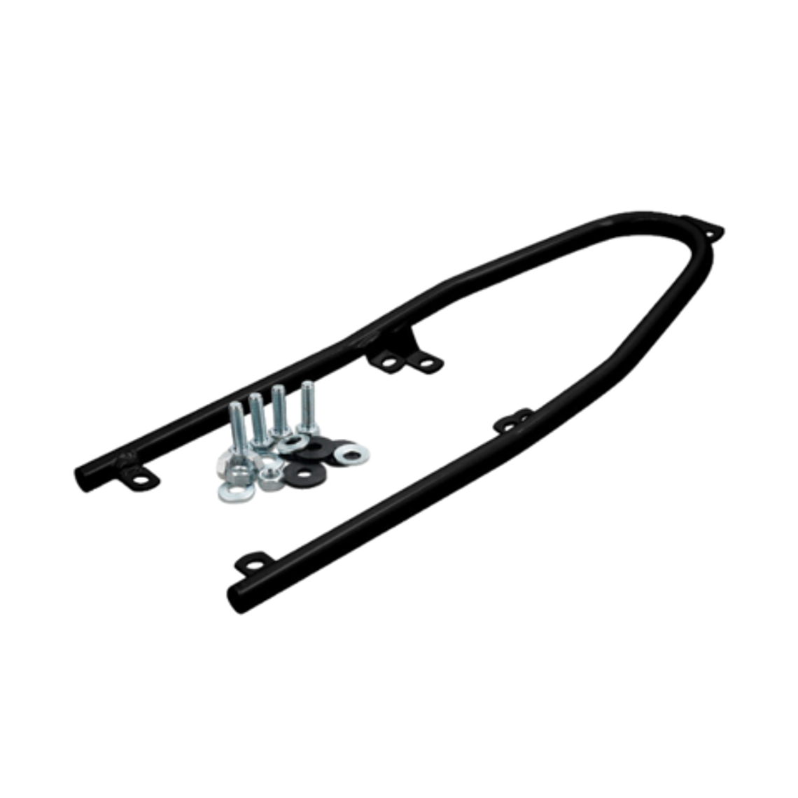 Suporte Guarda Lamas Traseiro Yamaha DT LC 50 (Preto)  1