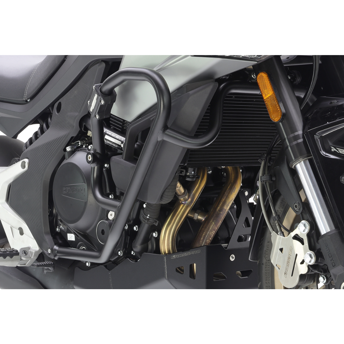 Proteção de Carenagem / Crash Bars Alumínio CF Moto 700 MT 2024  1